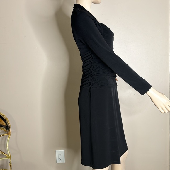 Alfani Black Stretch Midi Dress - Picture 8 of 17